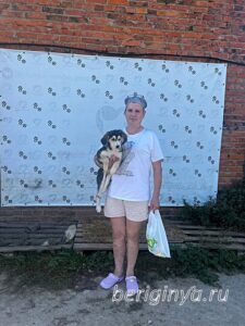 Щенок девочка 2 приют Беригиня